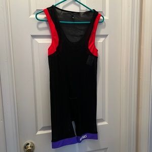 4Hunks Berlin L mesh wrestling singlet.
